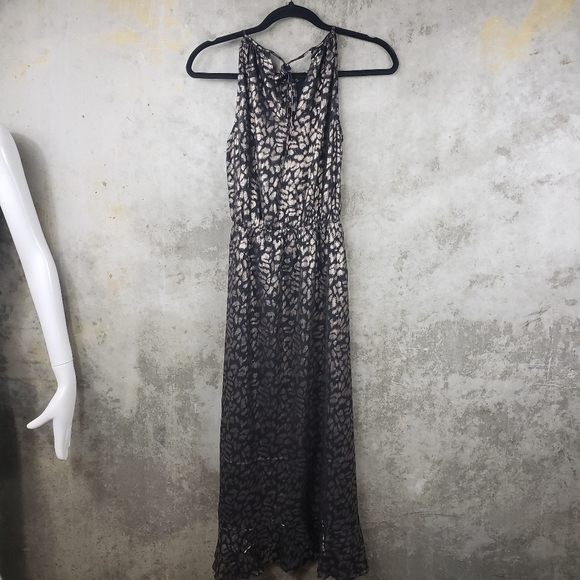 ASOS FOIL WRAP MIDI DRESS - Picture 8 of 11